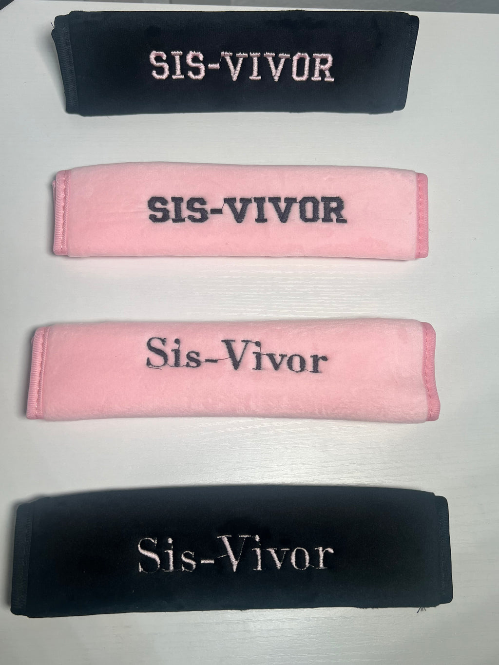 Sis-vivor Seat Belt Covers