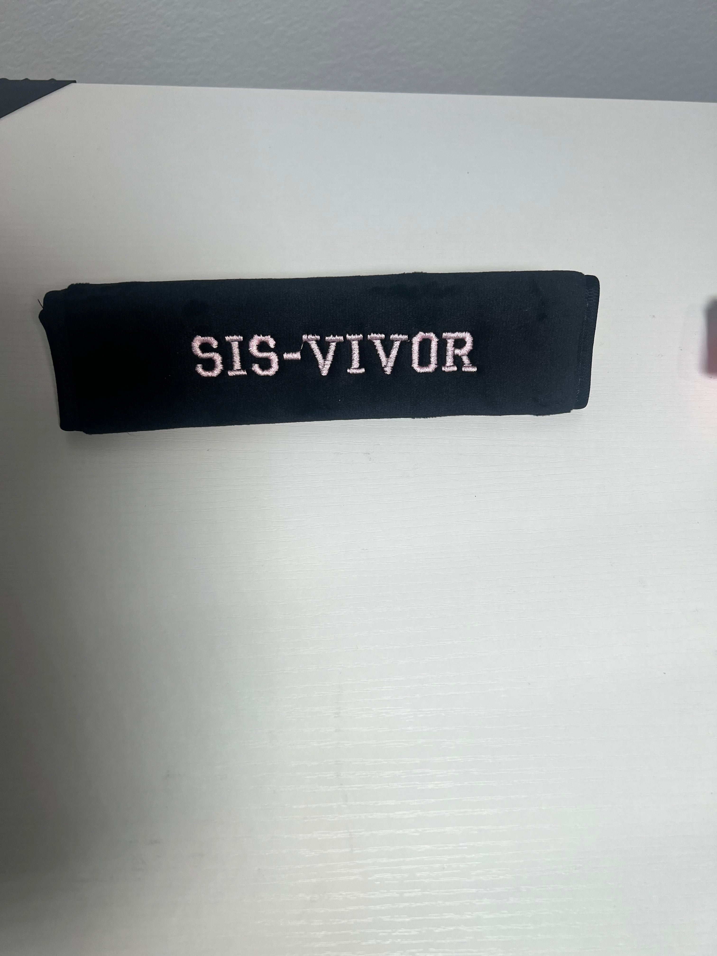 Sis-vivor Seat Belt Covers